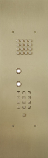Wizard Bronze gold IP 2 buttons large model and keypad